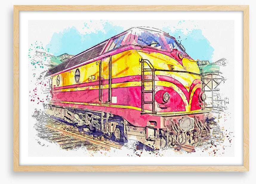The red train