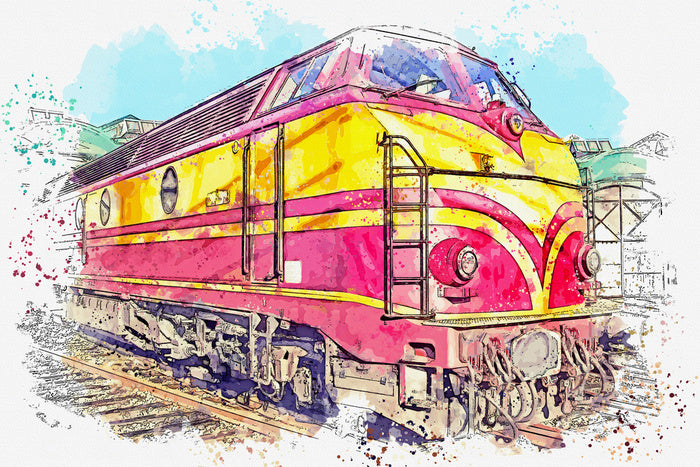 The red train