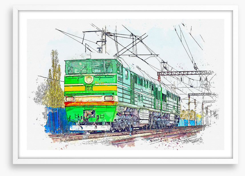 The green train