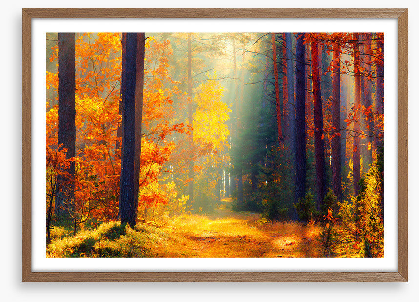 Autumn illuminated