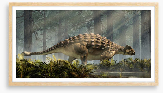 Ankylosaurus amble