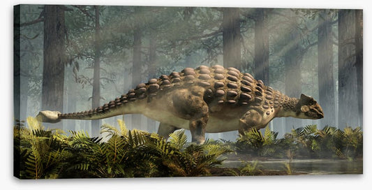 Ankylosaurus amble