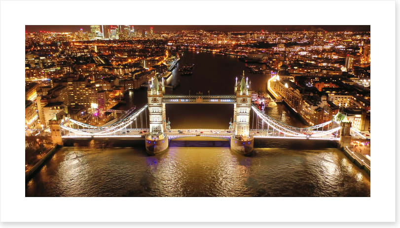 Tower Bridge aglow