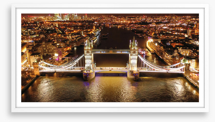 Tower Bridge aglow