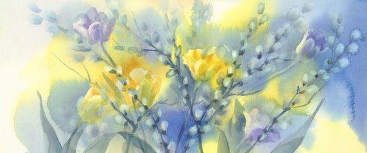 Pussy willow splash