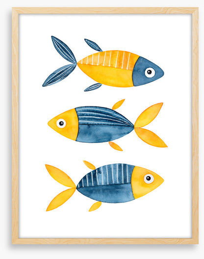 One yellow fish