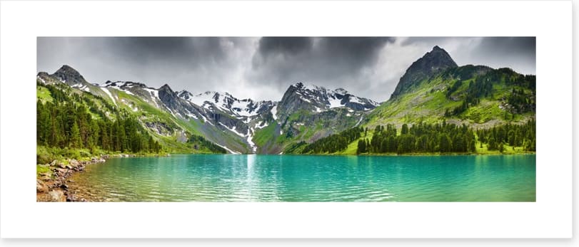 Altai mountain lake