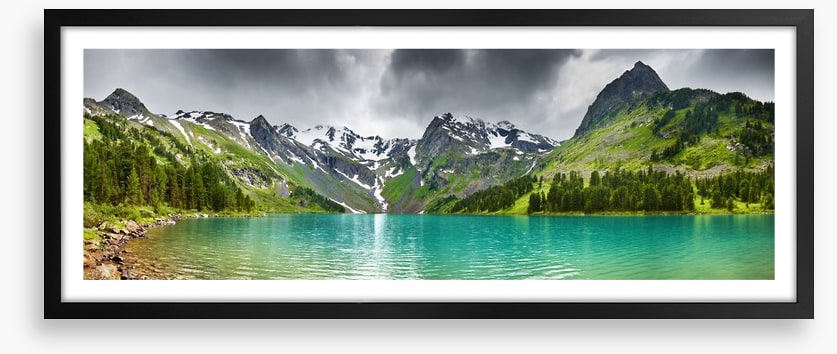 Altai mountain lake