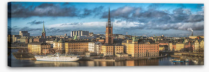 Stockholm skyline panorama