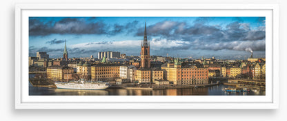 Stockholm skyline panorama