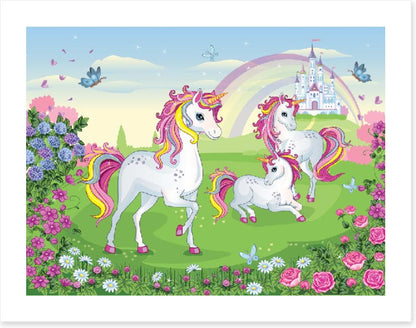White castle unicorns