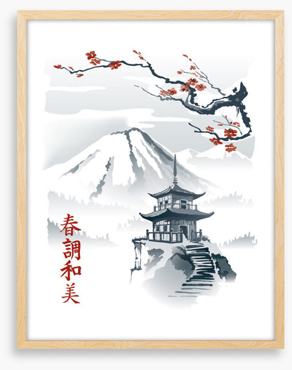 The mountain pagoda