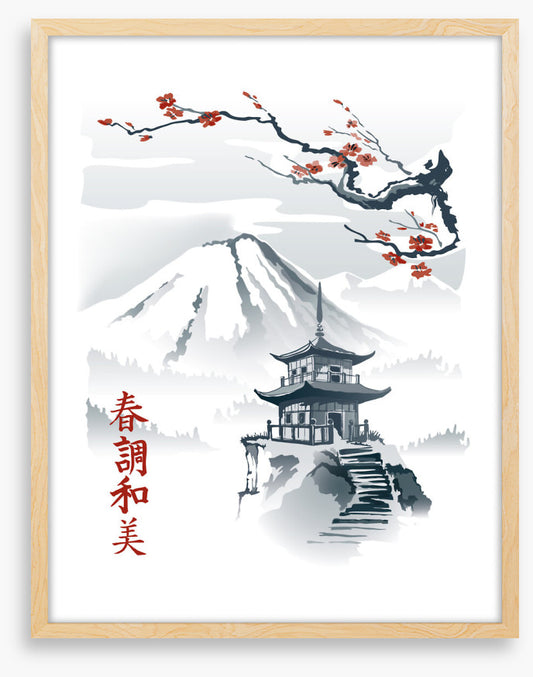 The mountain pagoda