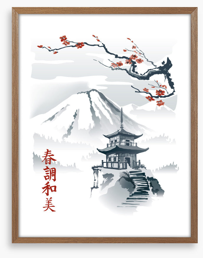The mountain pagoda