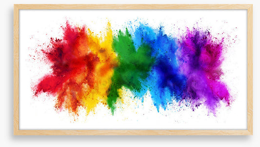 Holi rainbow