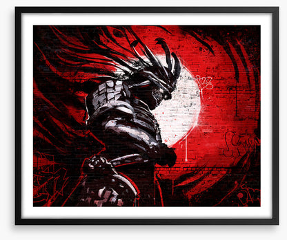 Blood moon warrior