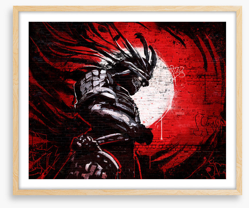 Blood moon warrior