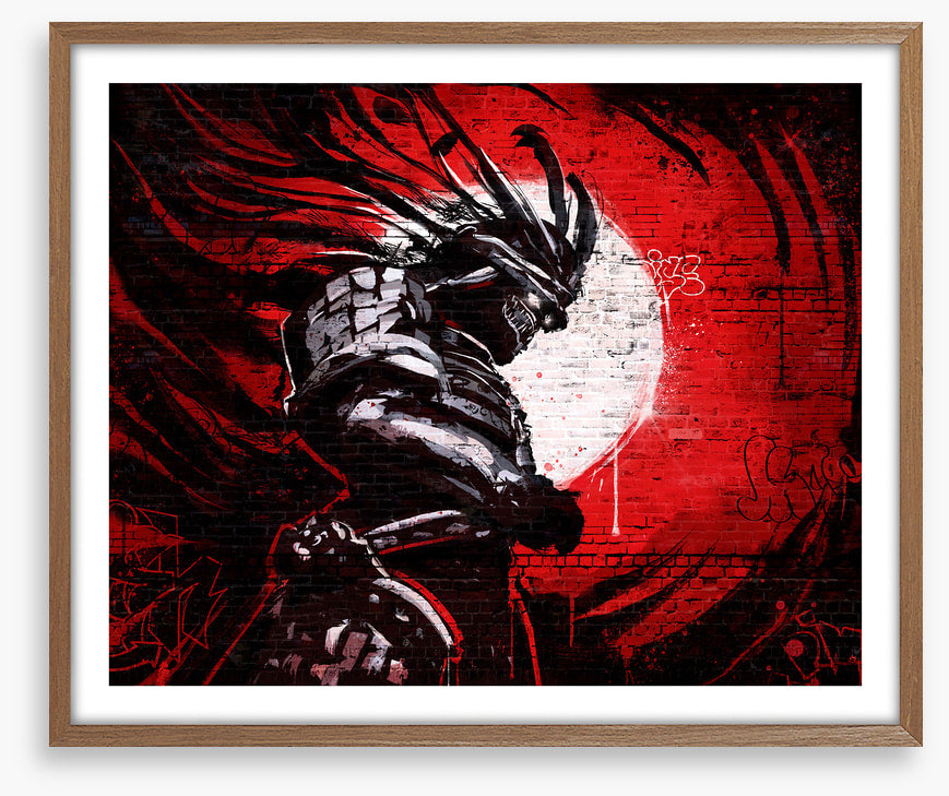 Blood moon warrior