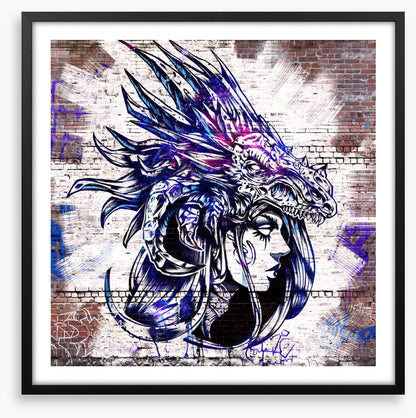 The dragon mask