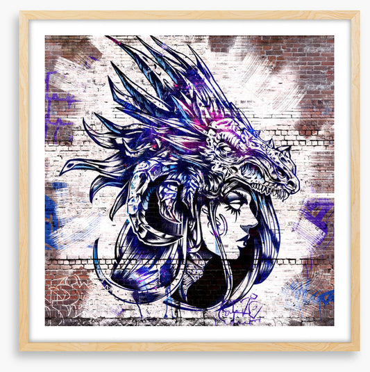 The dragon mask