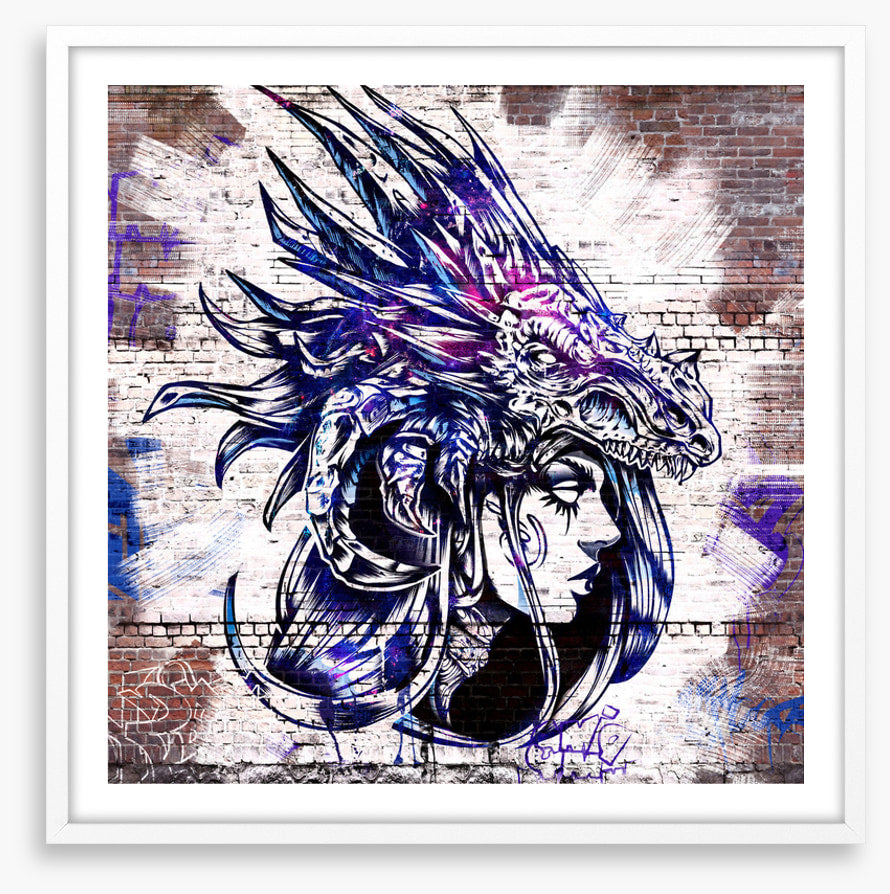 The dragon mask