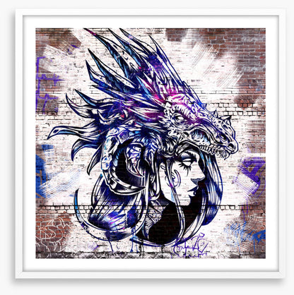 The dragon mask
