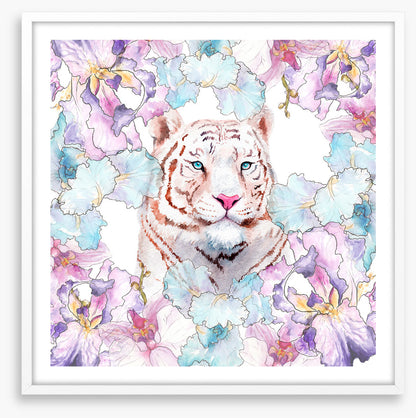 Hiding in the flowers
