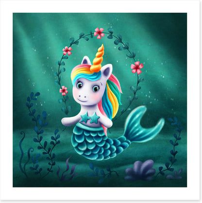 Unicorn mermaid