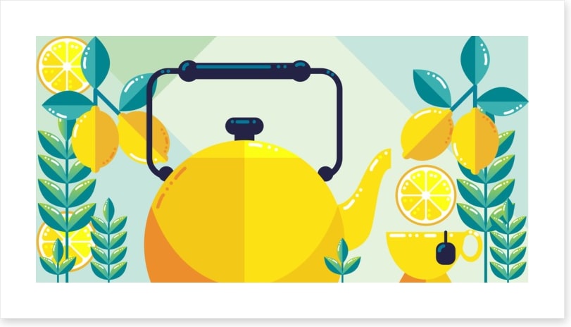 Time for lemon tea