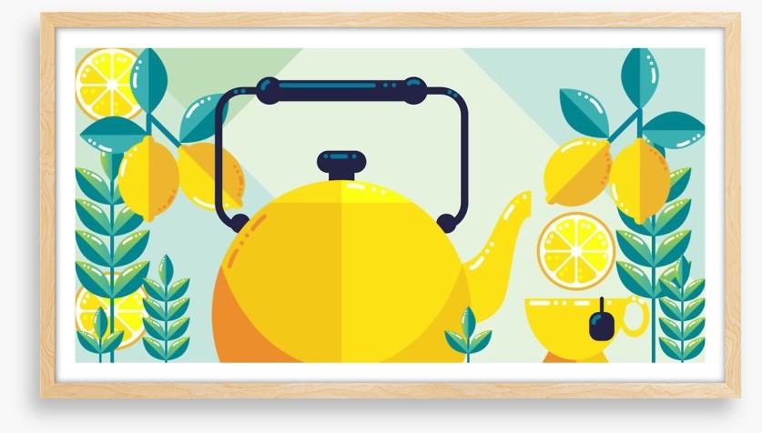 Time for lemon tea