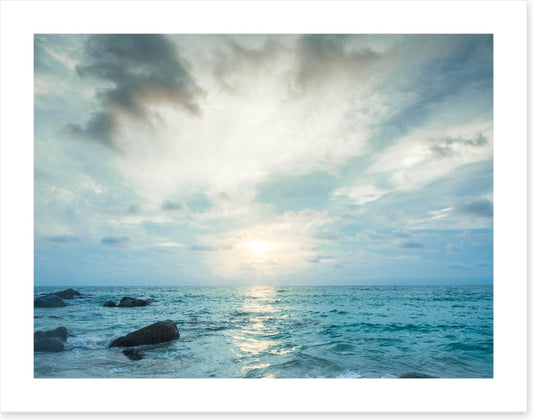 Over the ocean