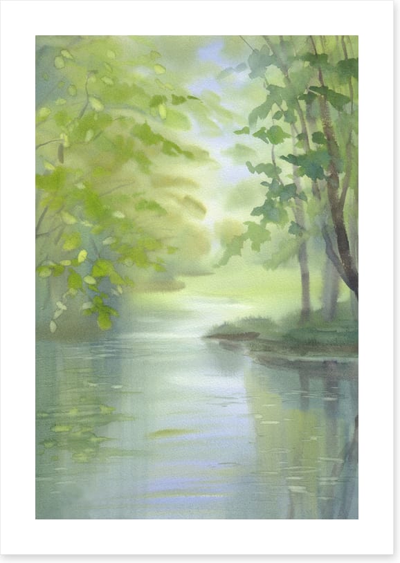 Spring river greens