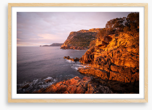 Golden granite, Freycinet