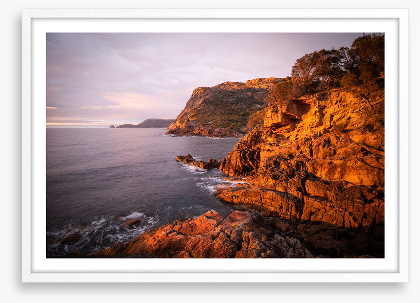 Golden granite, Freycinet