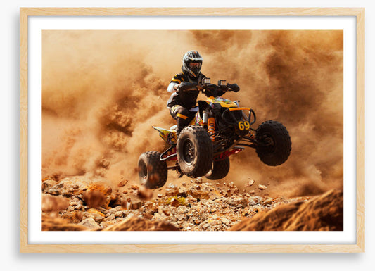 Four wheel flying