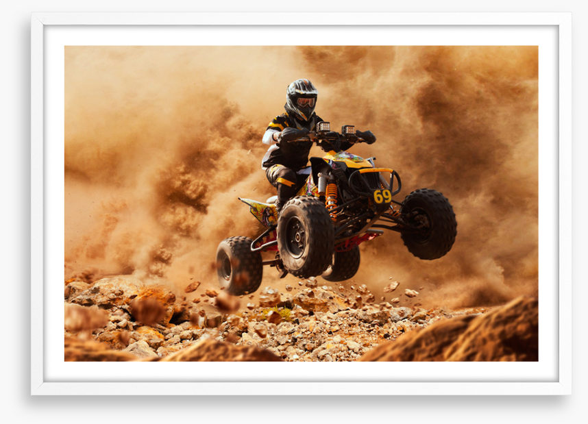 Four wheel flying