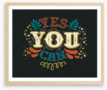 Of course you can