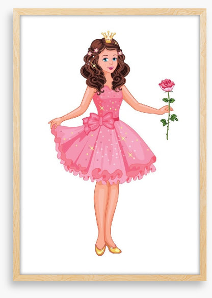 Pink rose princess