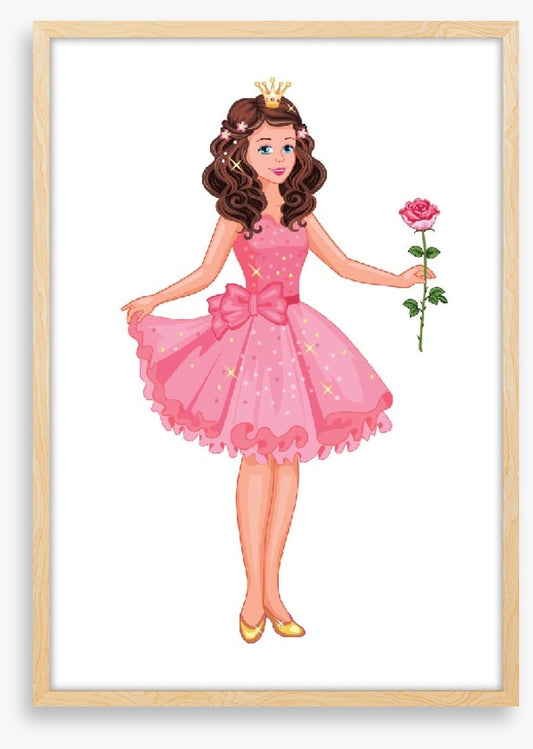 Pink rose princess