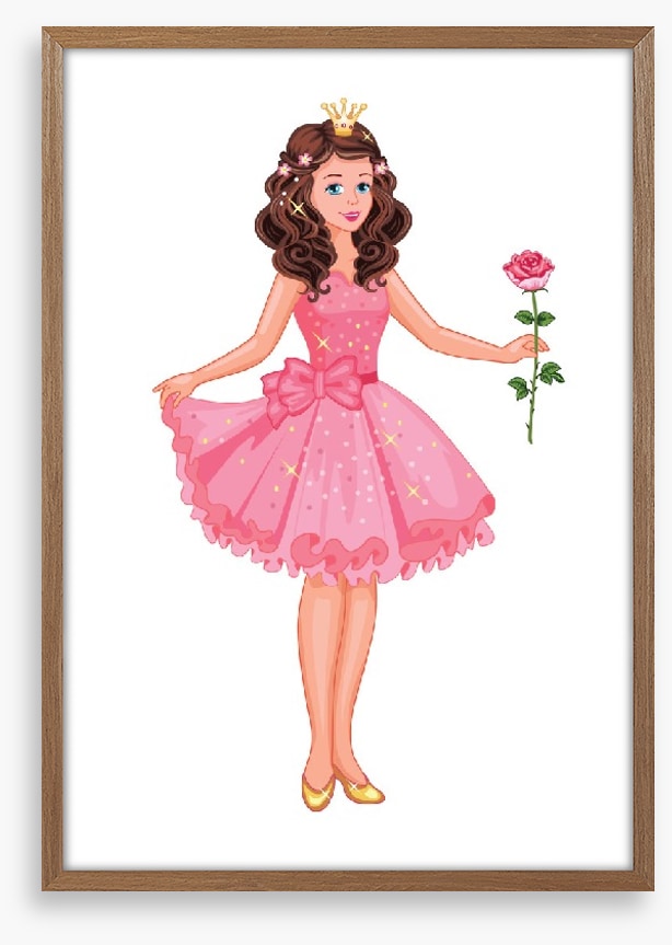 Pink rose princess