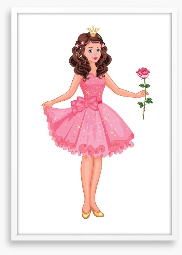 Pink rose princess