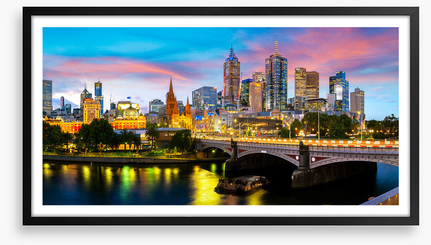 Yarra river twilight