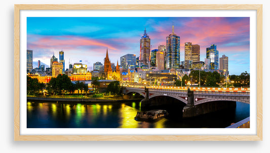 Yarra river twilight