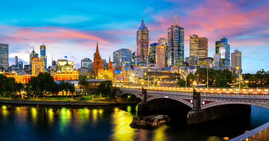 Yarra river twilight