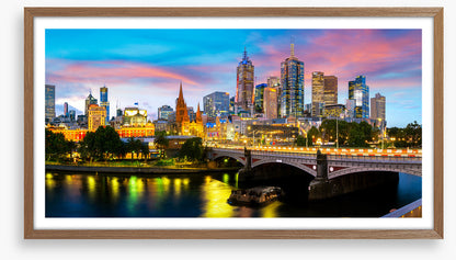 Yarra river twilight