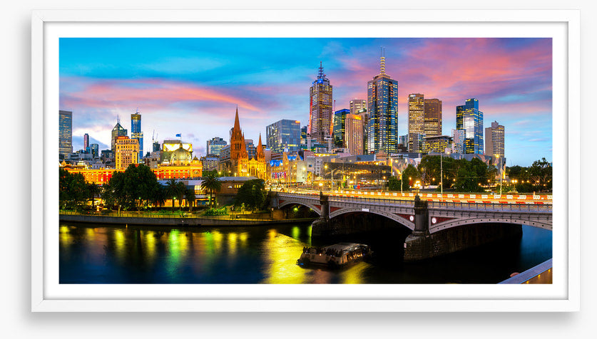 Yarra river twilight