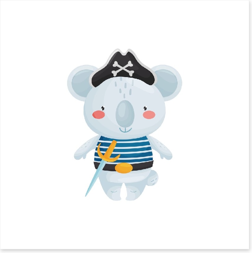 Pirate koala
