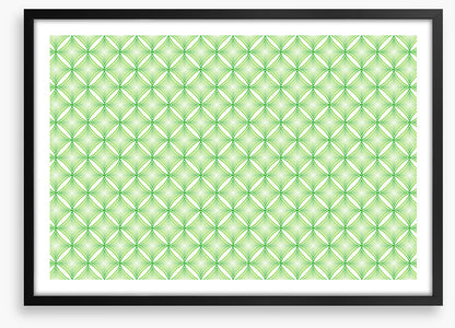 Glimmering green