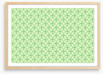 Glimmering green