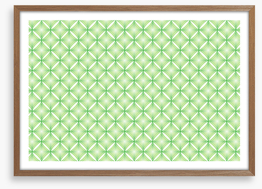 Glimmering green